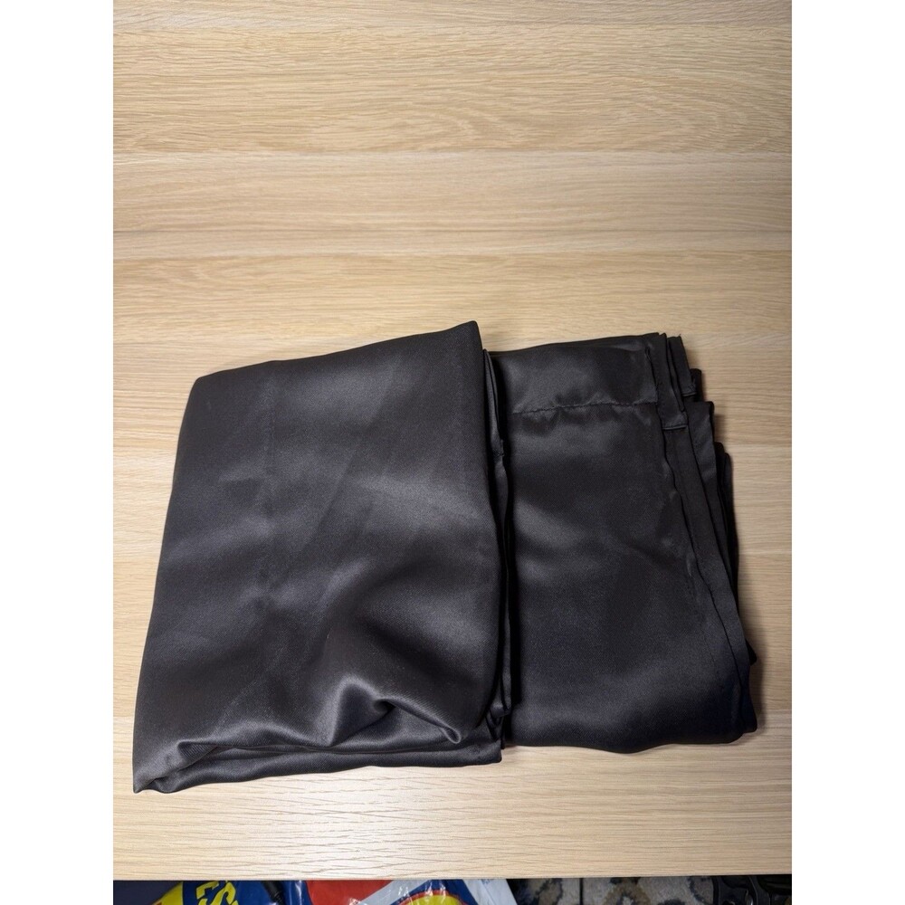 37 x 84 Eclipse 2pk Blackout Window Curtain Panels - Black